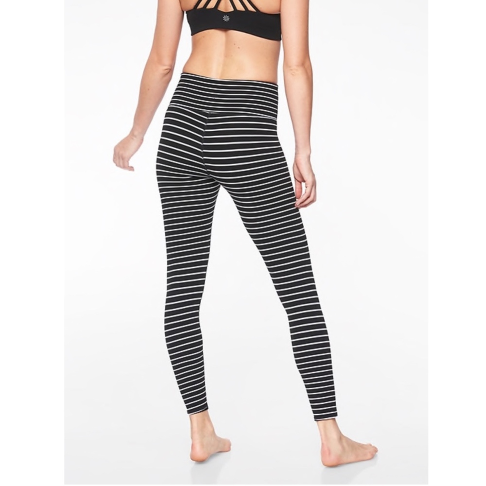NWT Athleta Elation Virasana Stripe 7/8 Tight - Picture 4 of 5